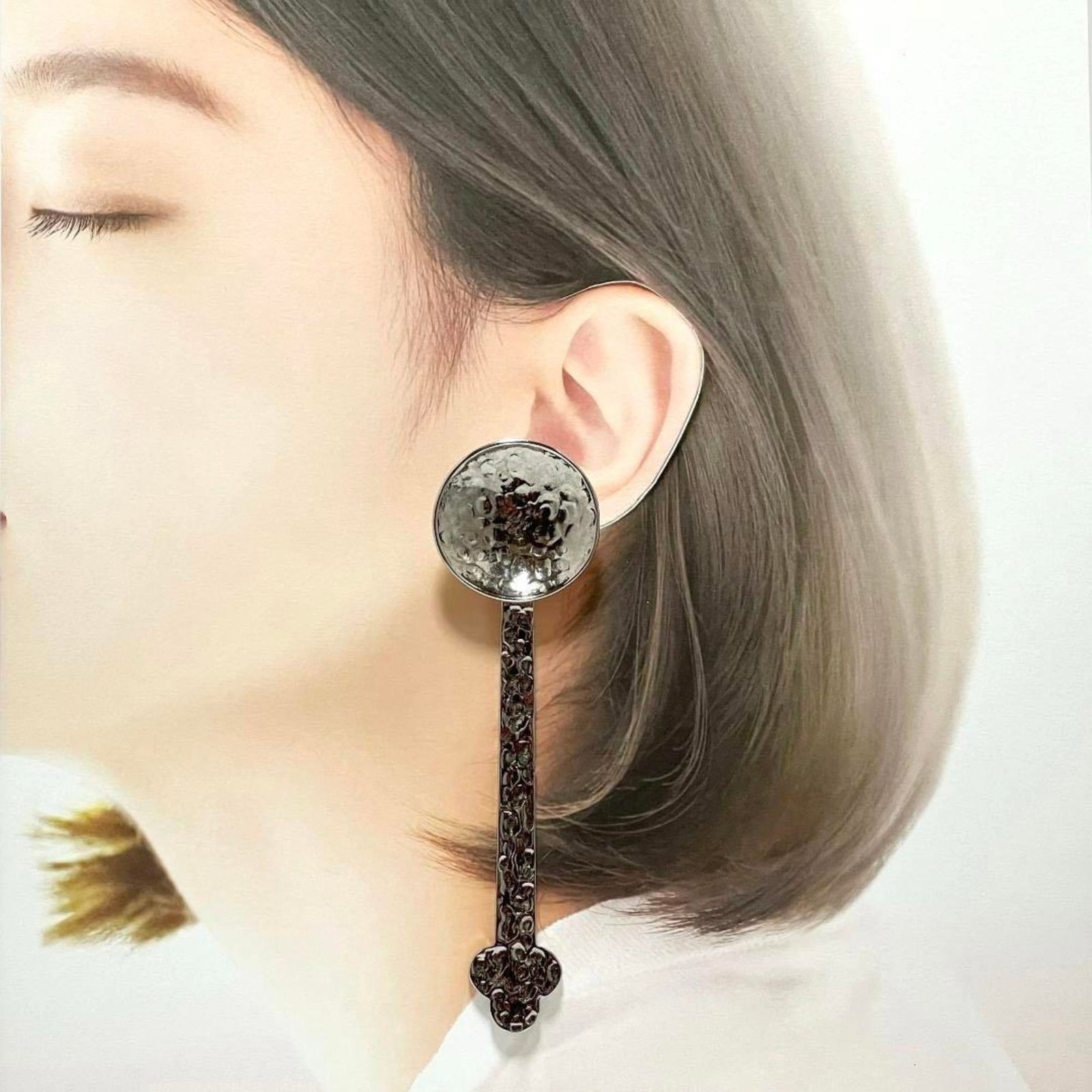 Loewe stud earrings metal - 9