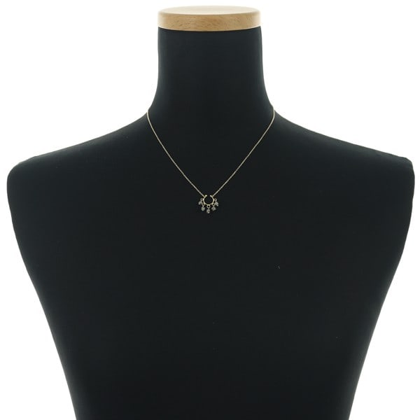 Rough Cut Diamond Necklace 416 Yellow Gold - 4