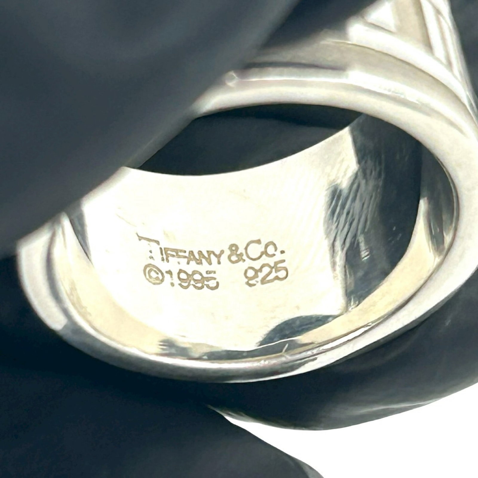 Silver 925 Tiffany Band Ring - 3