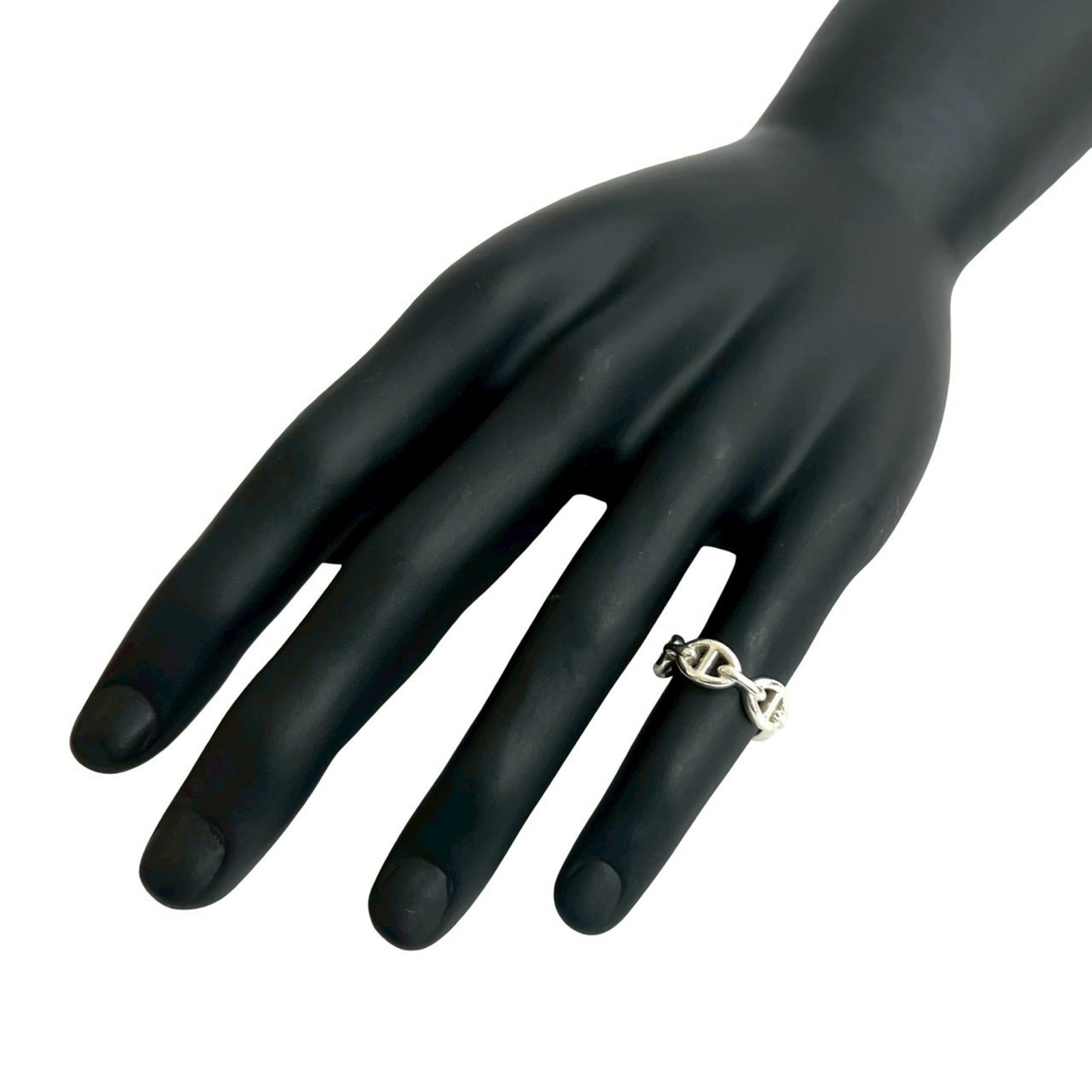 Silver Ring Band Hermes 925 - 2