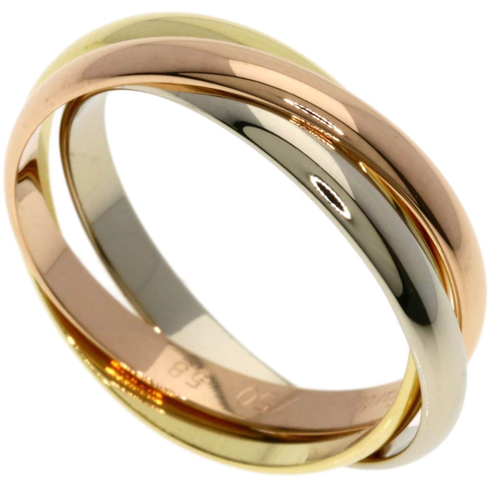Cartier Band Ring Pink Gold (18K) White Gold (18K) Yellow Gold (18K): Cartier Band Ring Pink Gold (18K) White Gold (18K) Yellow Gold (18K) Cartier's iconic band ring showcases its elegant design in pink gold, white gold, and yellow gold. This versatile piece can be