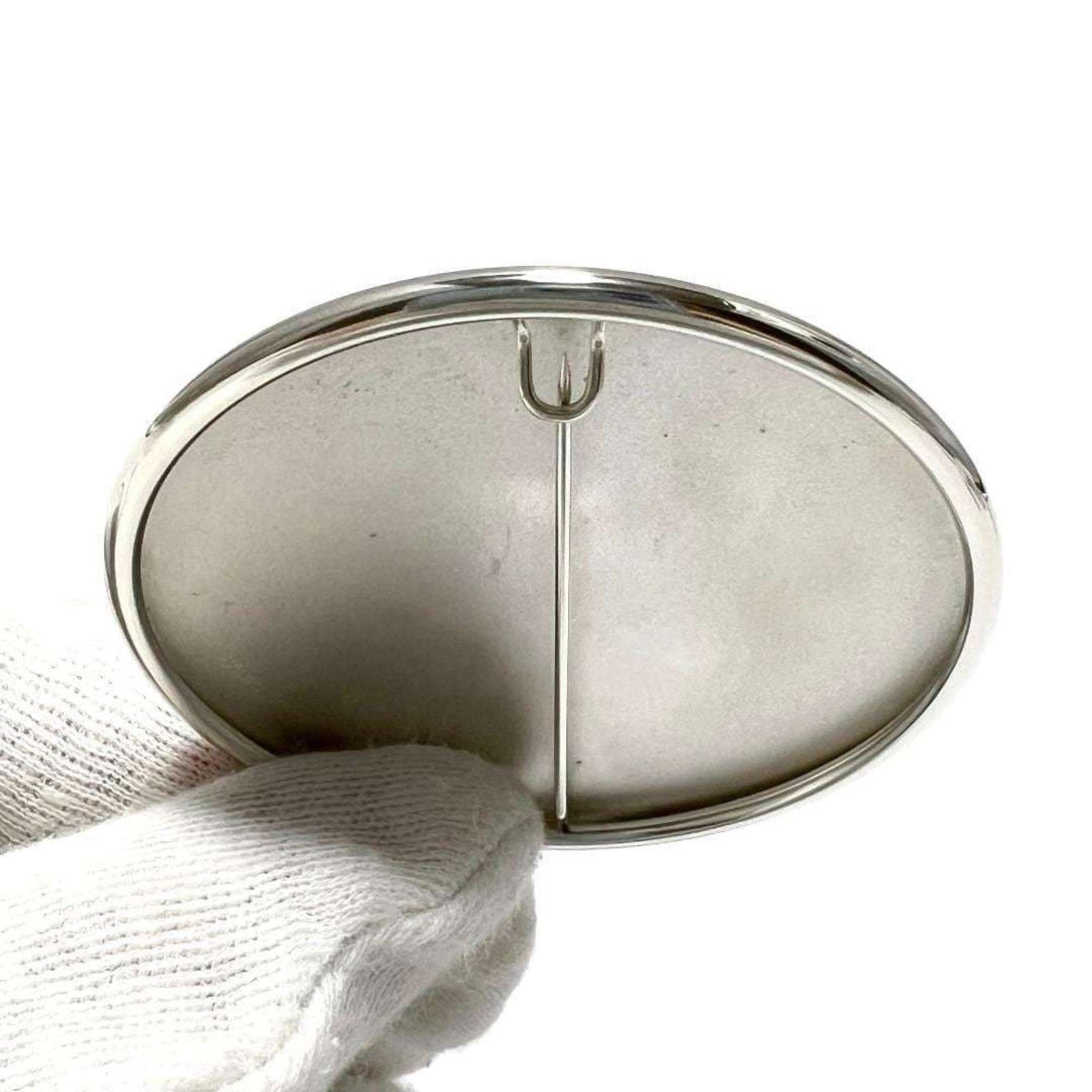 Hermes Silver Brooch 925 - 6