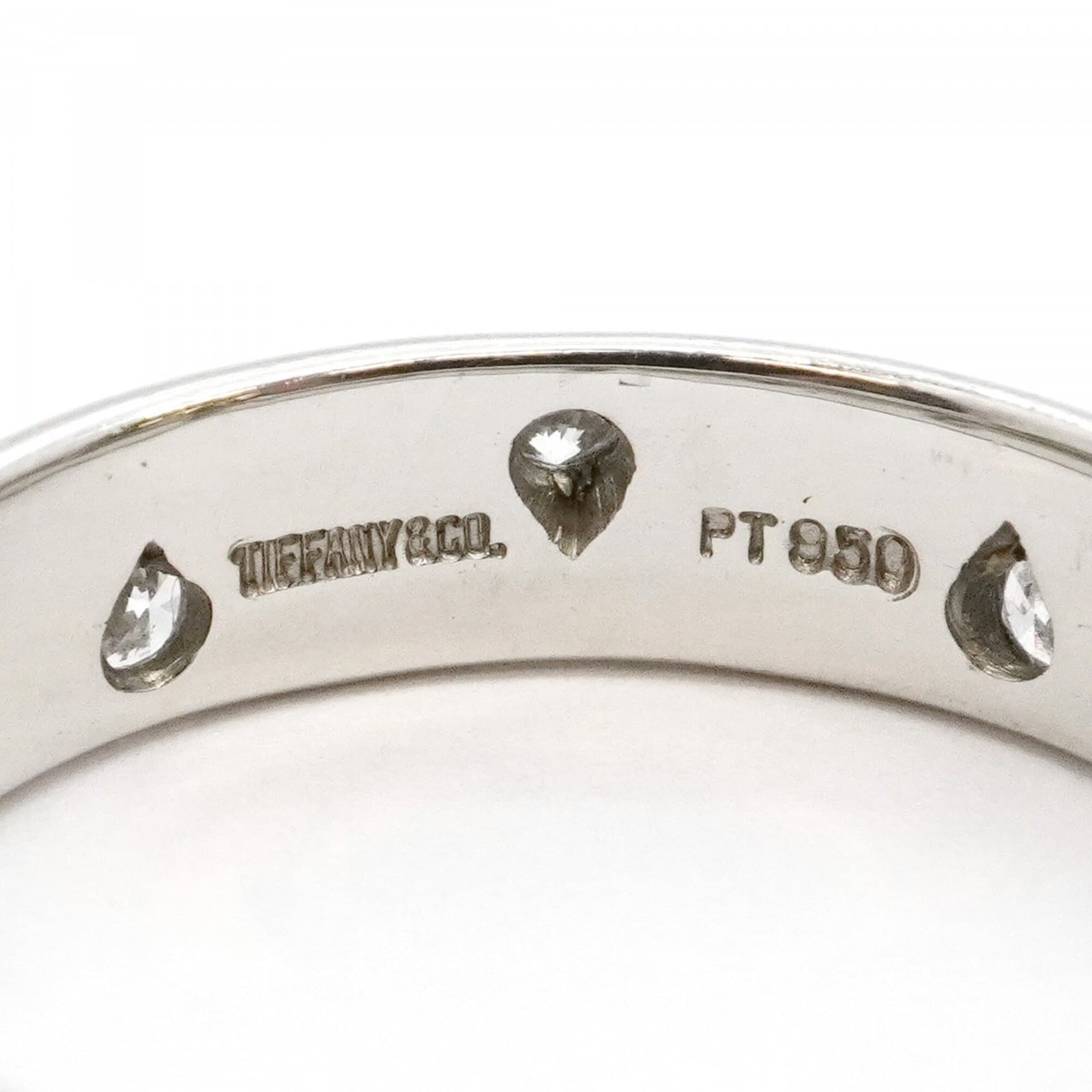 Tiffany platinum ring band - 4
