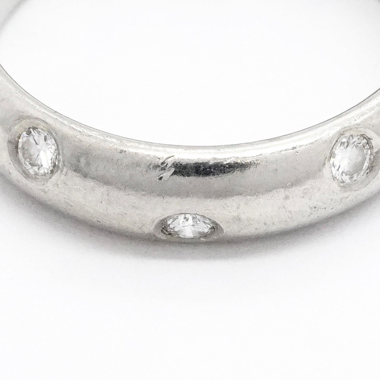 Tiffany platinum ring band - 7