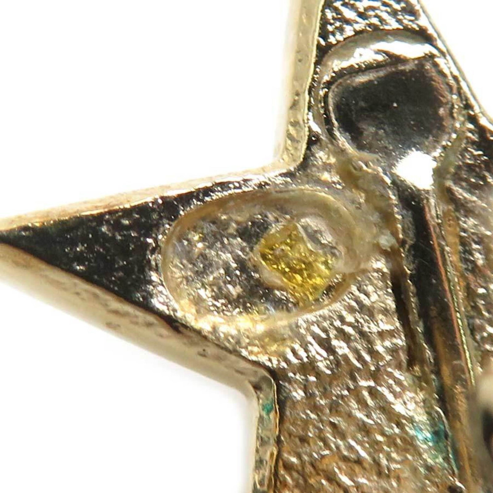 Metal Stud Chanel Earrings - 6