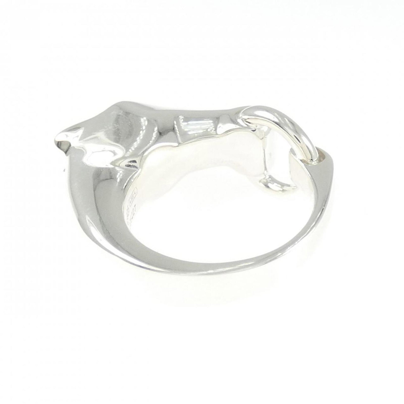 Silver Ring Band Hermes 925 - 3
