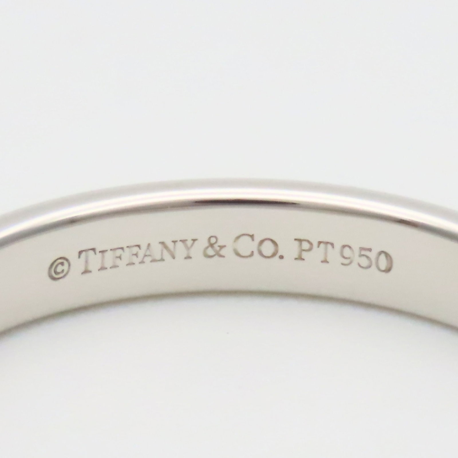 Tiffany platinum ring band - 6