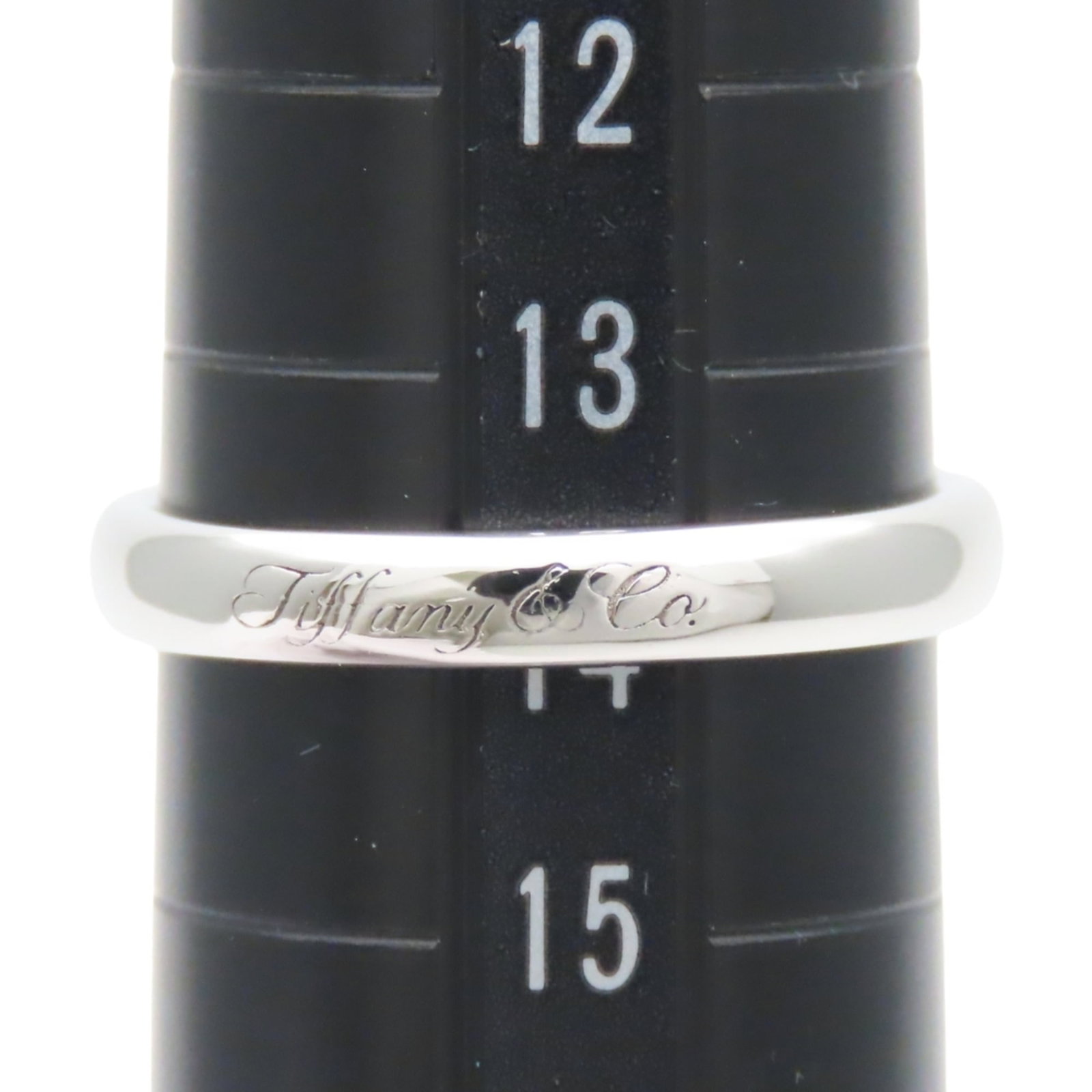 Tiffany platinum ring band - 9
