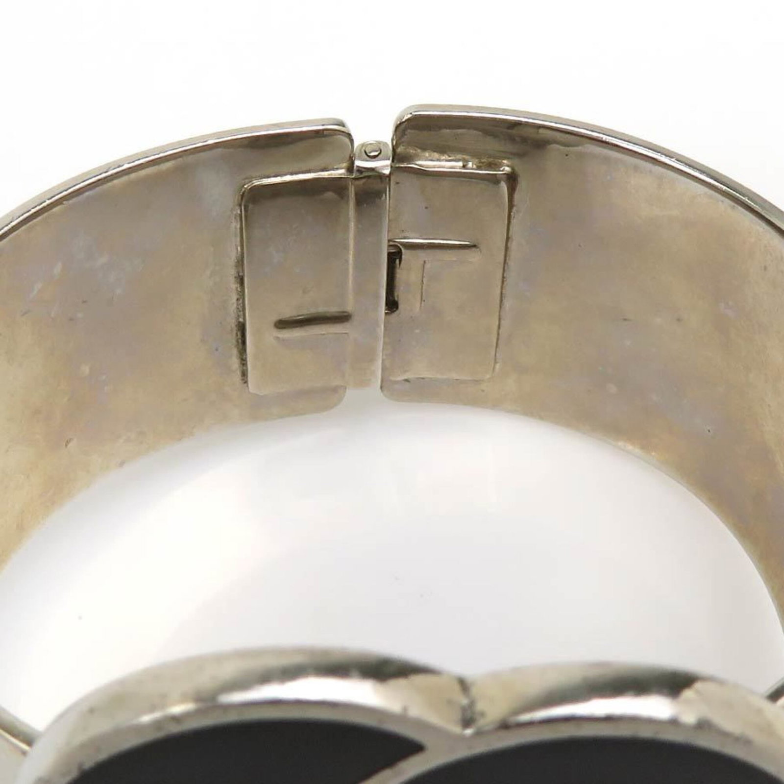 Metal enamel bangle Chanel - 6