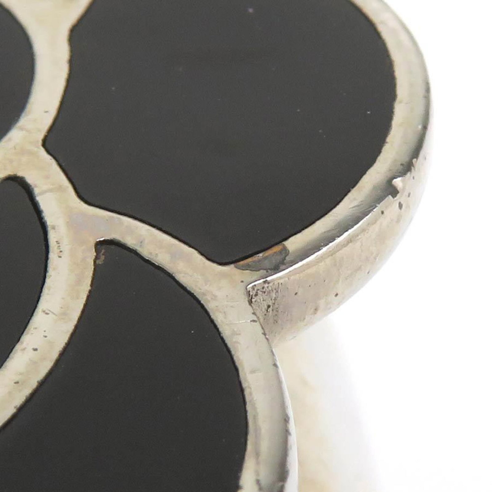 Metal enamel bangle Chanel - 8