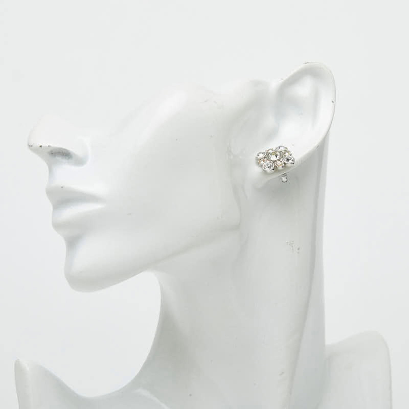 Metal Stud Chanel Earrings - 5
