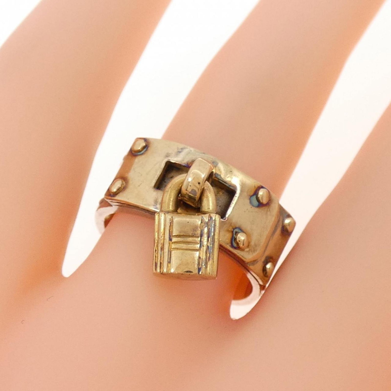 Silver Ring Band Hermes 925 - 5