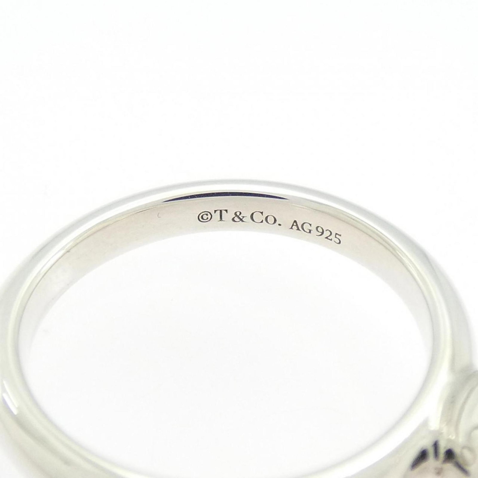 Silver 925 Tiffany Band Ring - 4
