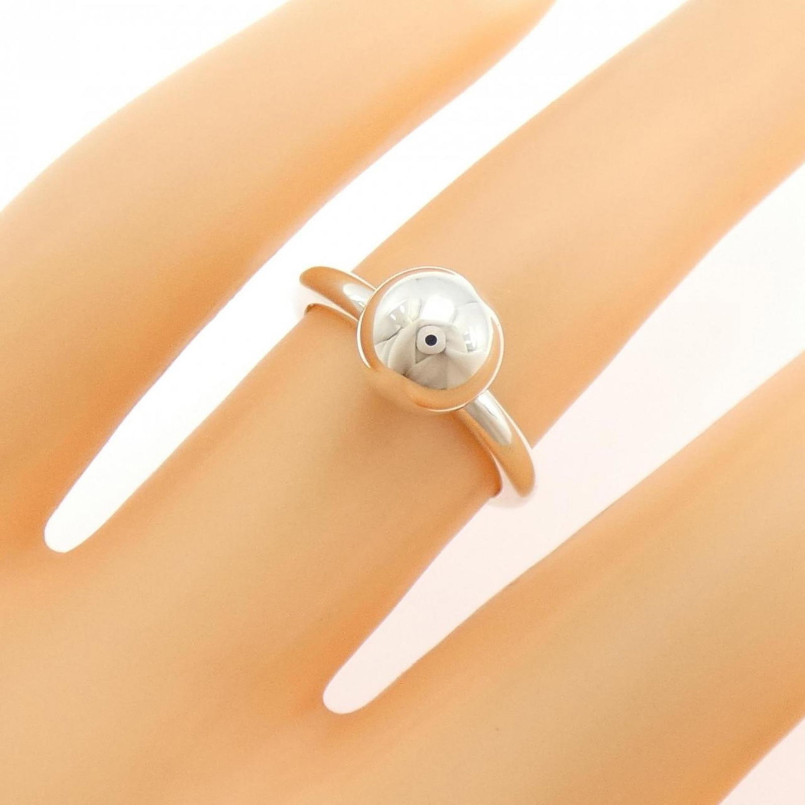 Silver 925 Tiffany Band Ring - 5