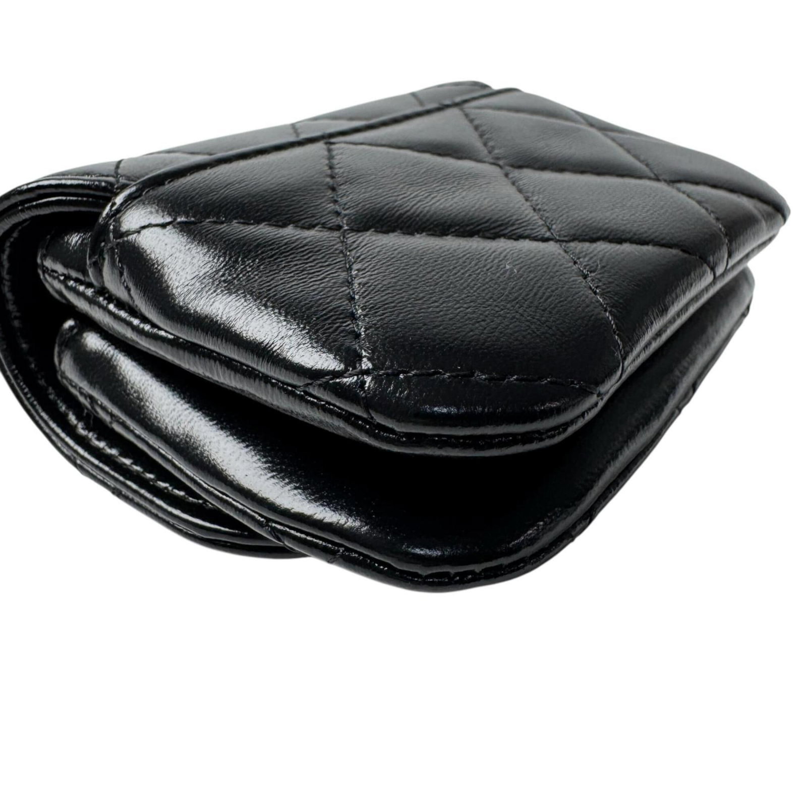Handbag Leather Charm Chanel - 10