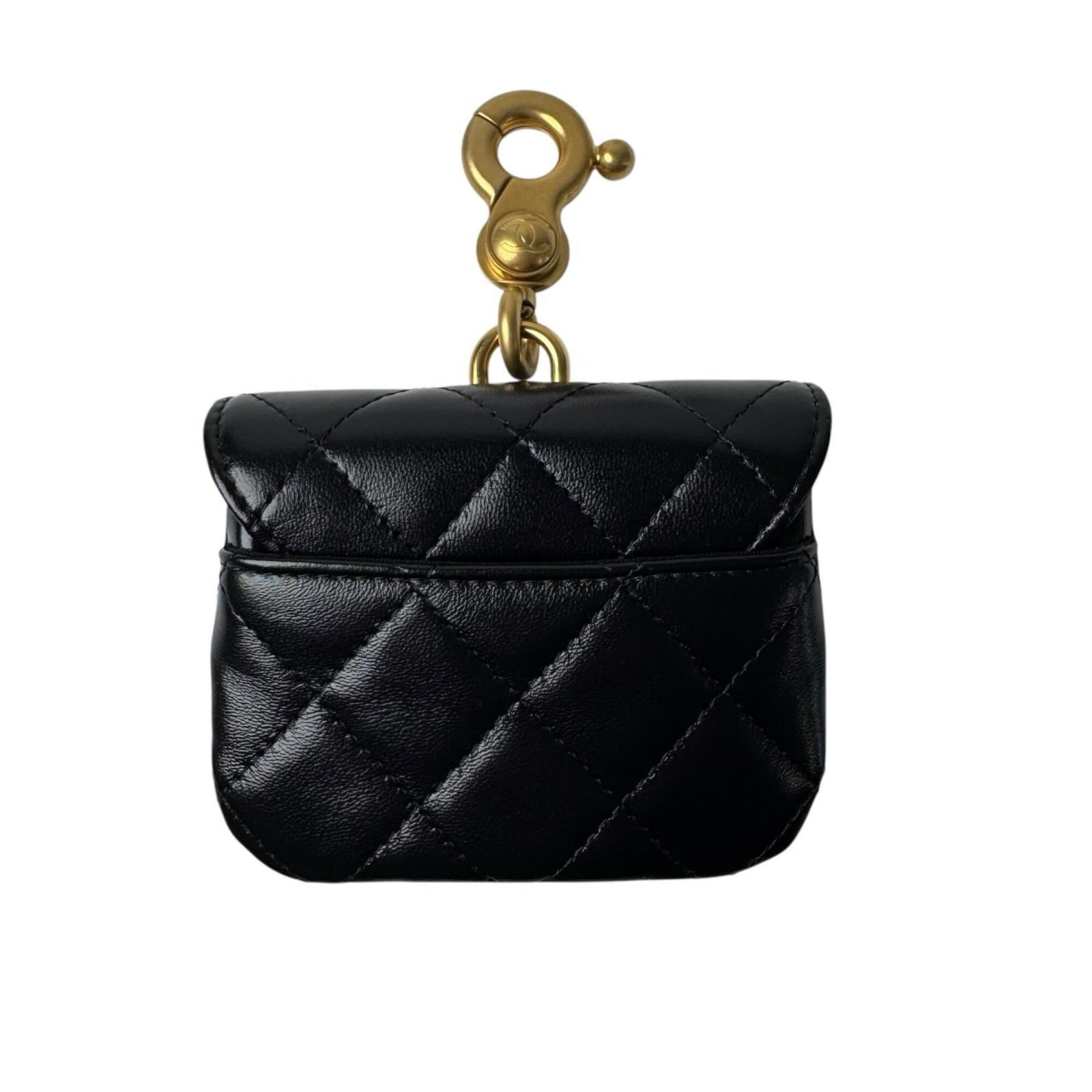 Handbag Leather Charm Chanel - 2