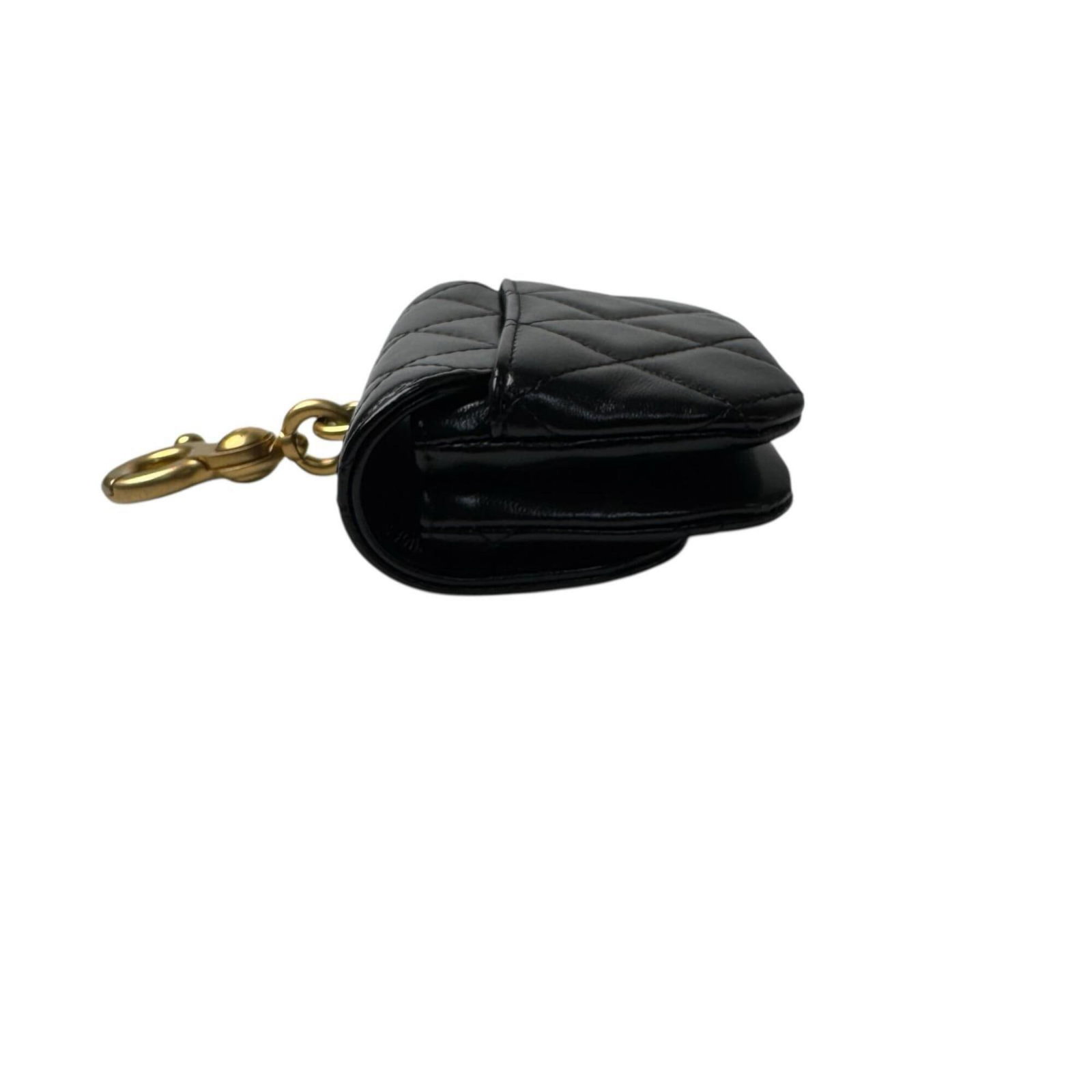 Handbag Leather Charm Chanel - 4