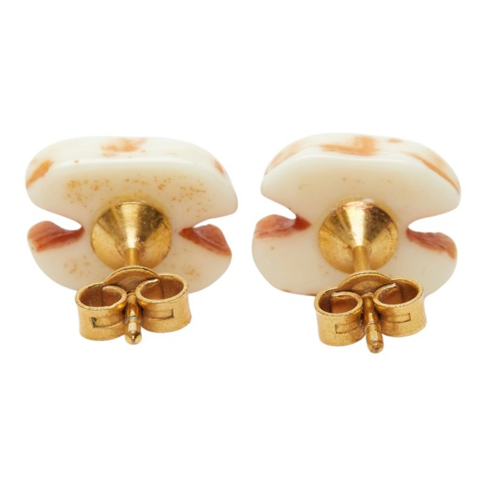Stud earrings plastic by Chanel - 3