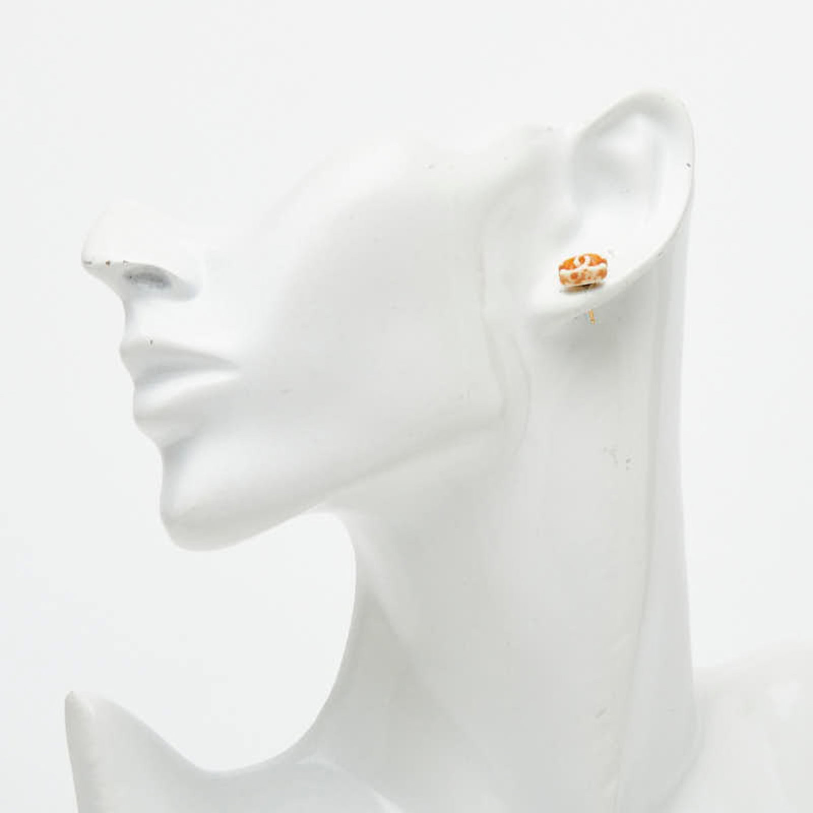 Stud earrings plastic by Chanel - 4