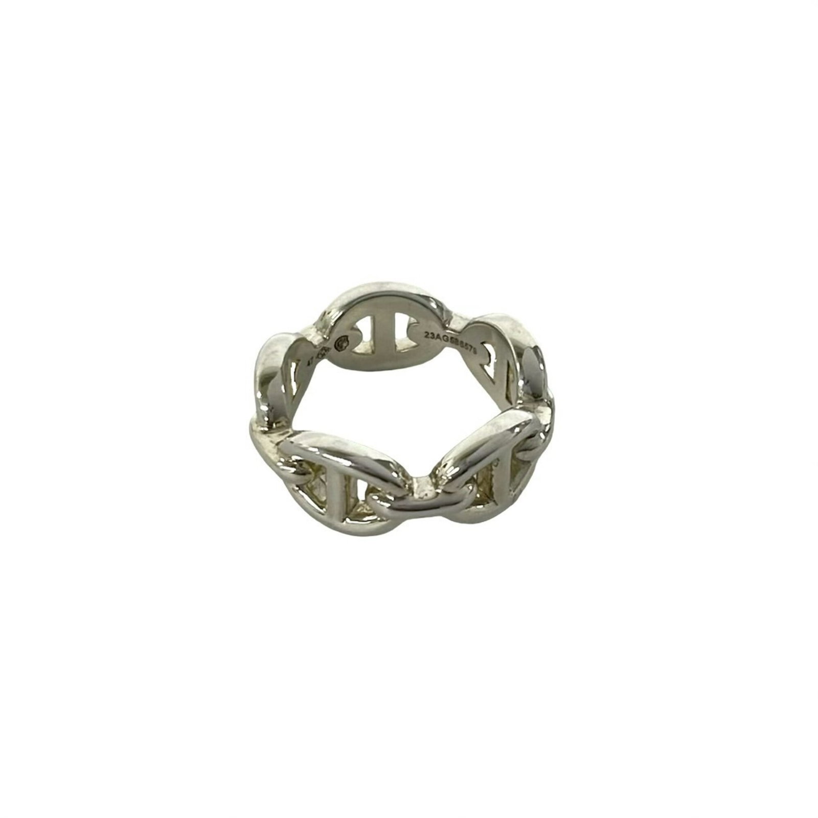 Silver Ring Band Hermes 925 - 4