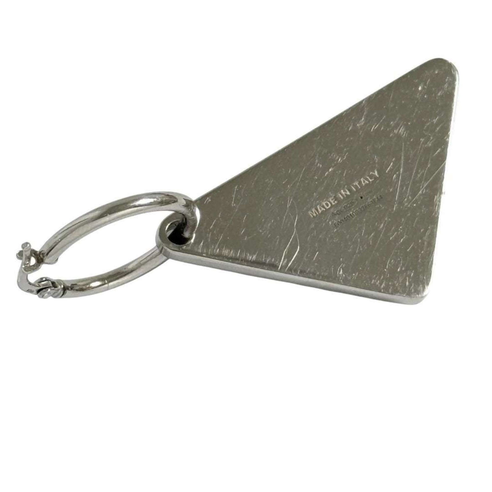 Silver Drop Earrings Prada 925 - 2
