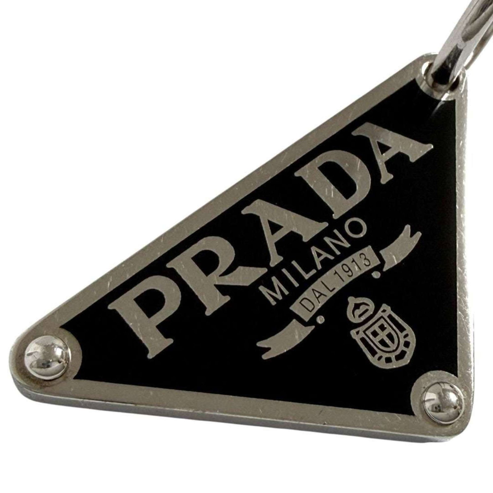 Silver Drop Earrings Prada 925 - 5