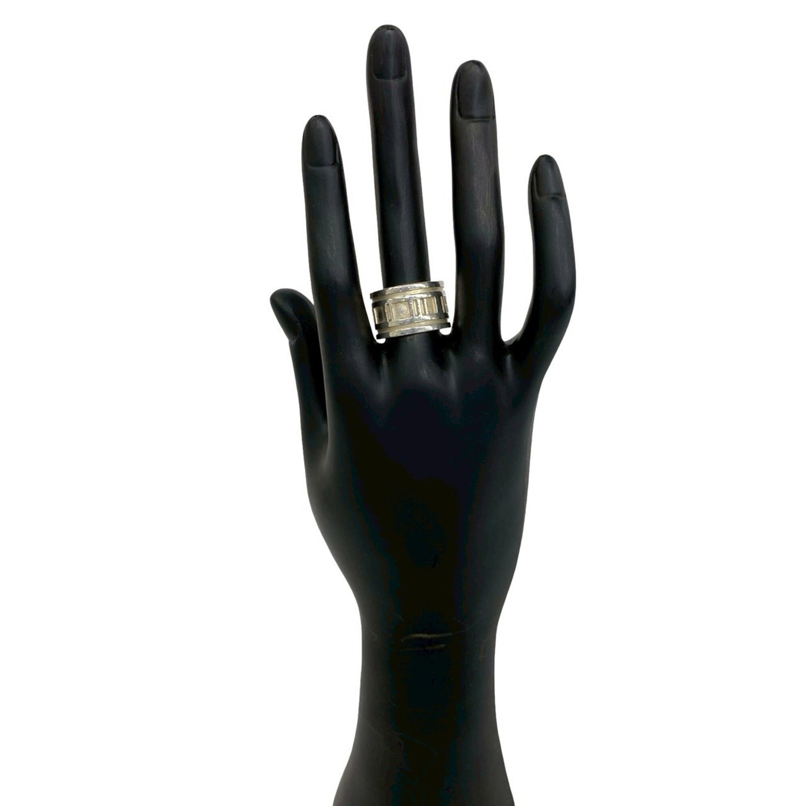 Silver 925 Tiffany Band Ring - 2