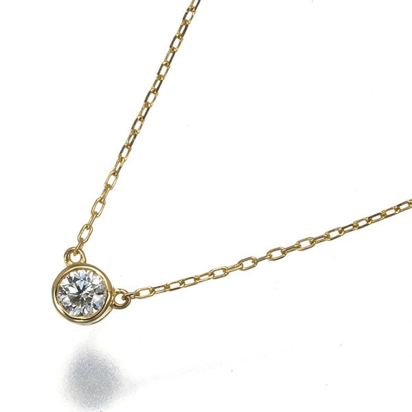 Ahkah Necklace Diamond 0.05Ct Solitaire 18K 750 Yellow Gold: Ahkah Necklace Diamond 0.05Ct Solitaire 18K 750 Yellow Gold The Ahkah Necklace Diamond 0.05Ct Solitaire 18K 750 Yellow Gold features a natural diamond solitaire pendant set in 18k yellow gold,