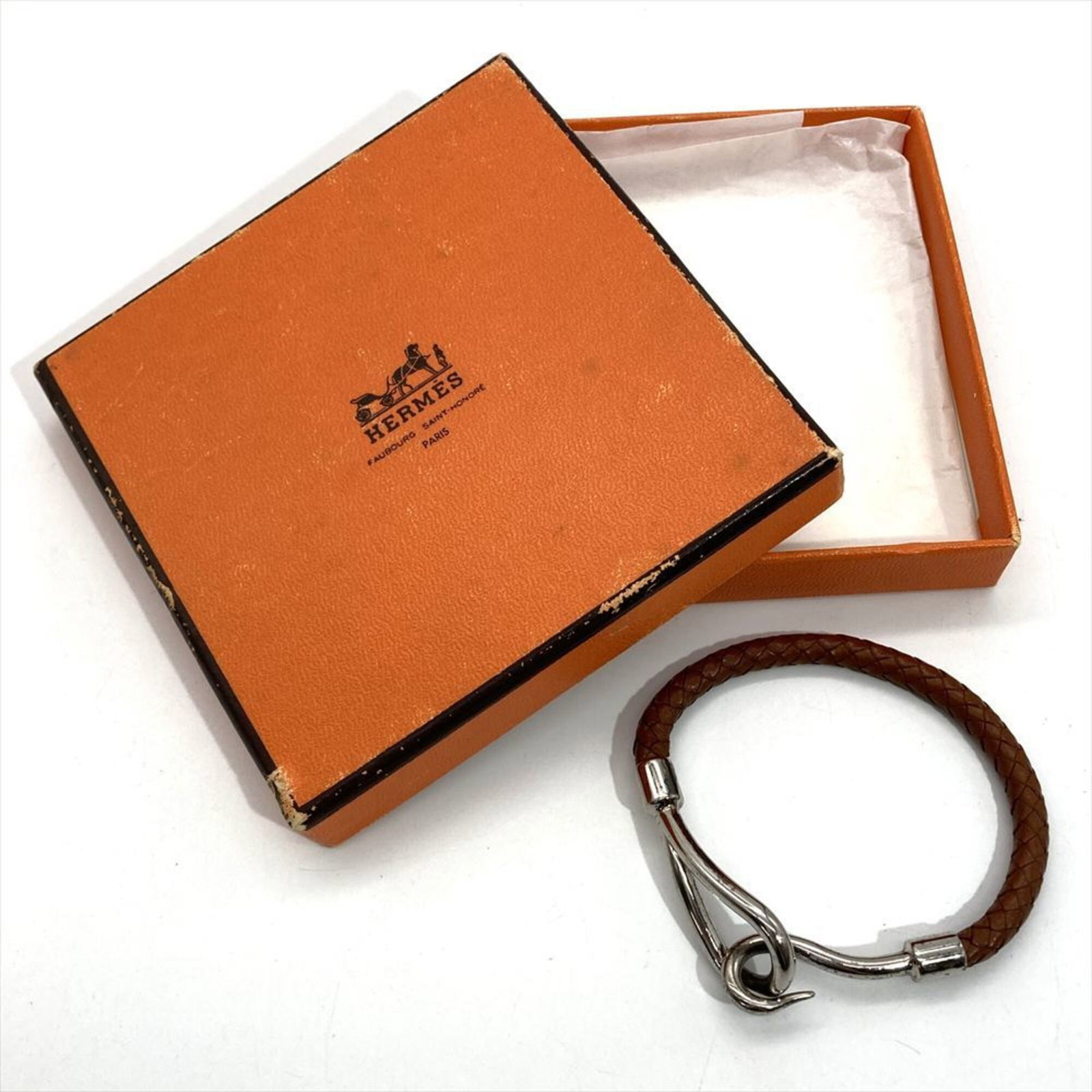 Hermes Leather Charm Bracelet - 6