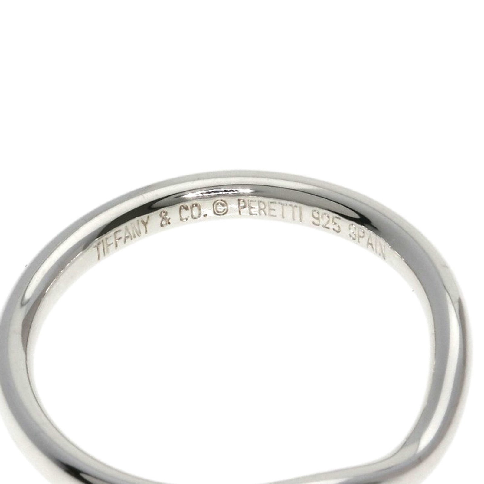 Silver Tiffany Band Ring - 5