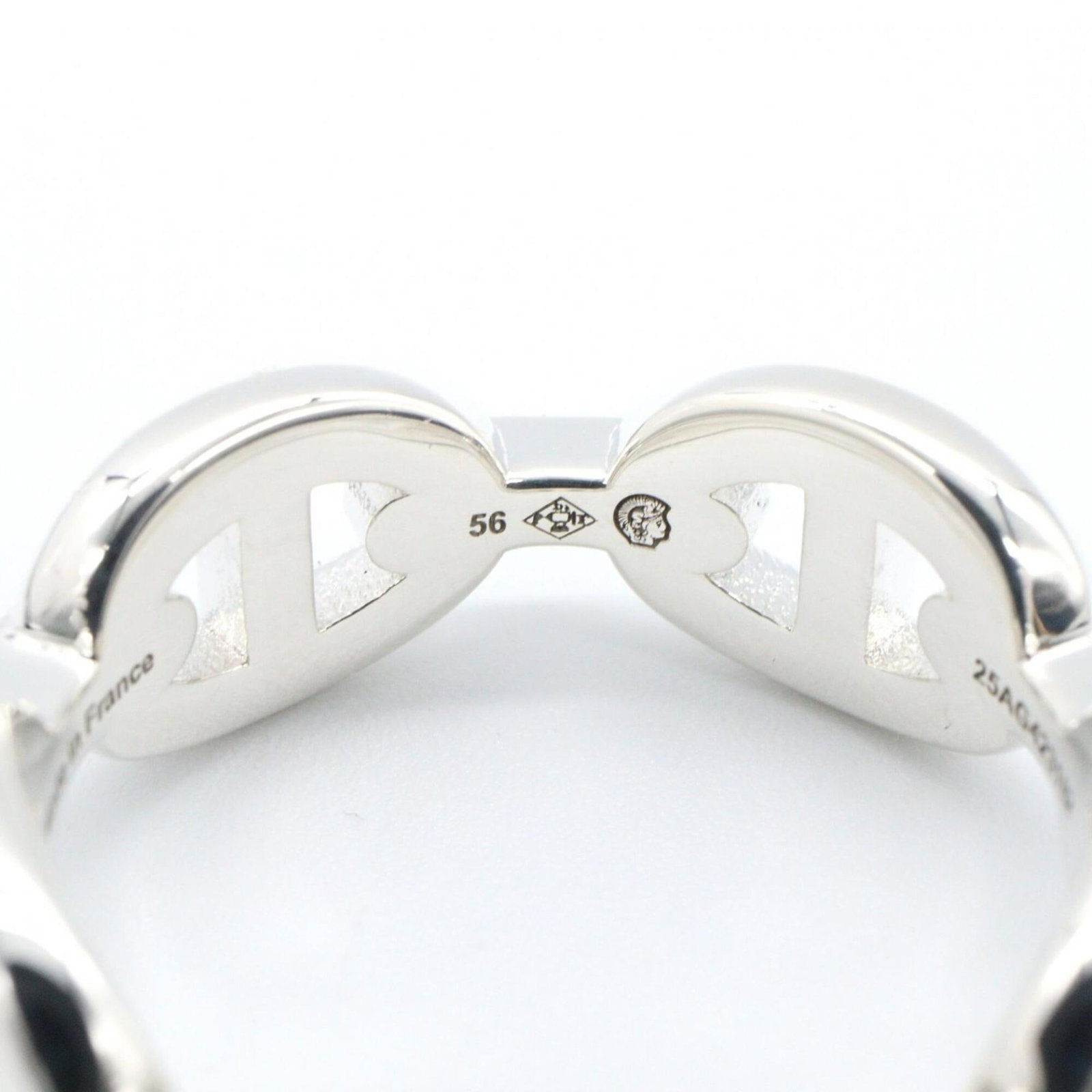 Silver Ring Band Hermes 925 - 6