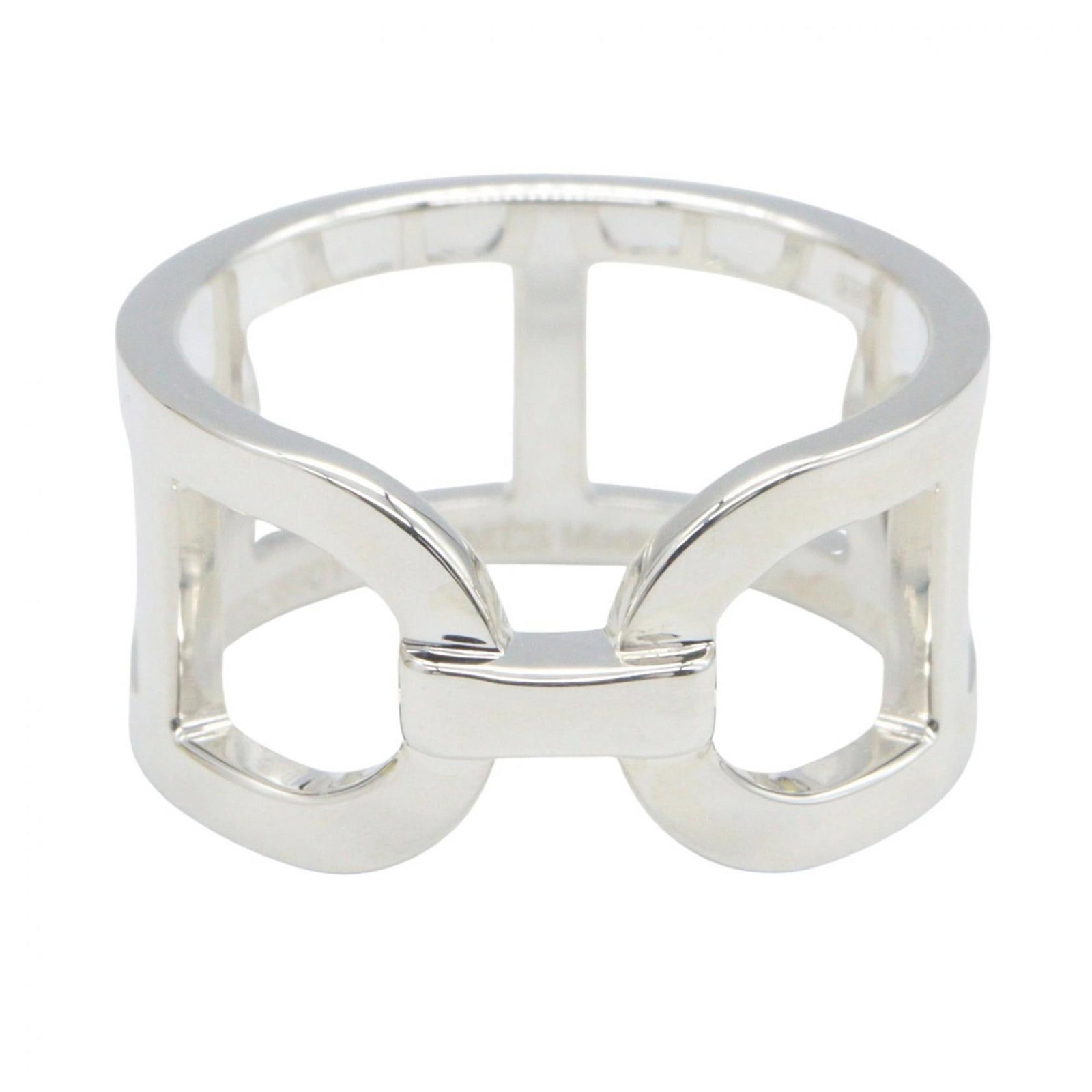 Silver Ring Band Hermes 925 - 2