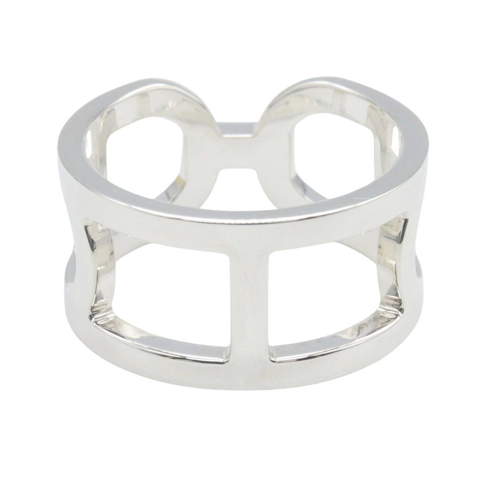 Silver Ring Band Hermes 925 - 3