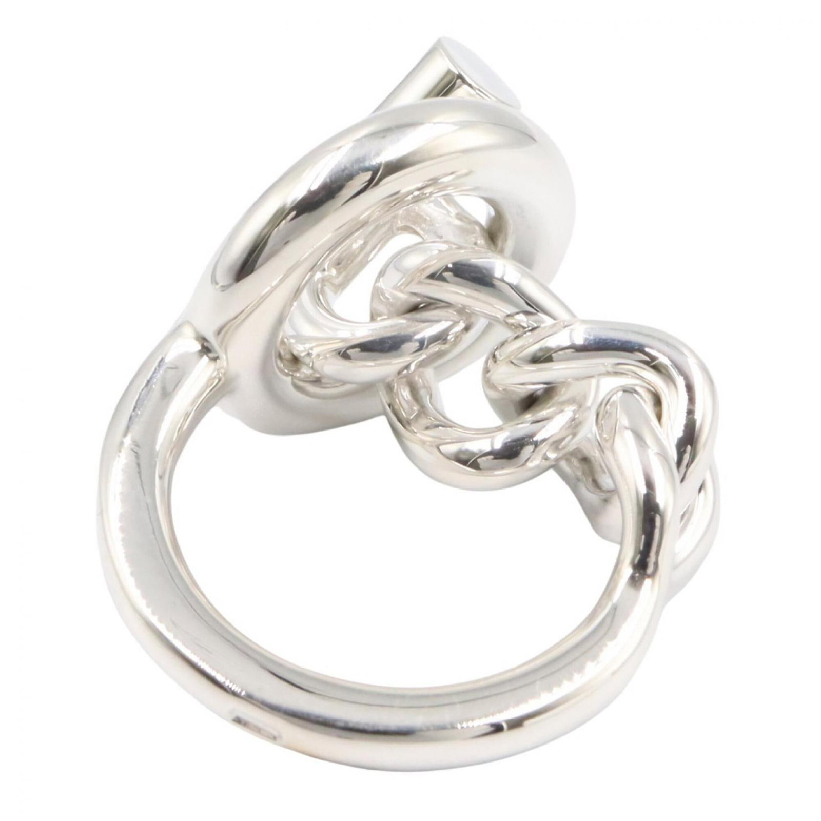 Silver Ring Band Hermes 925 - 3