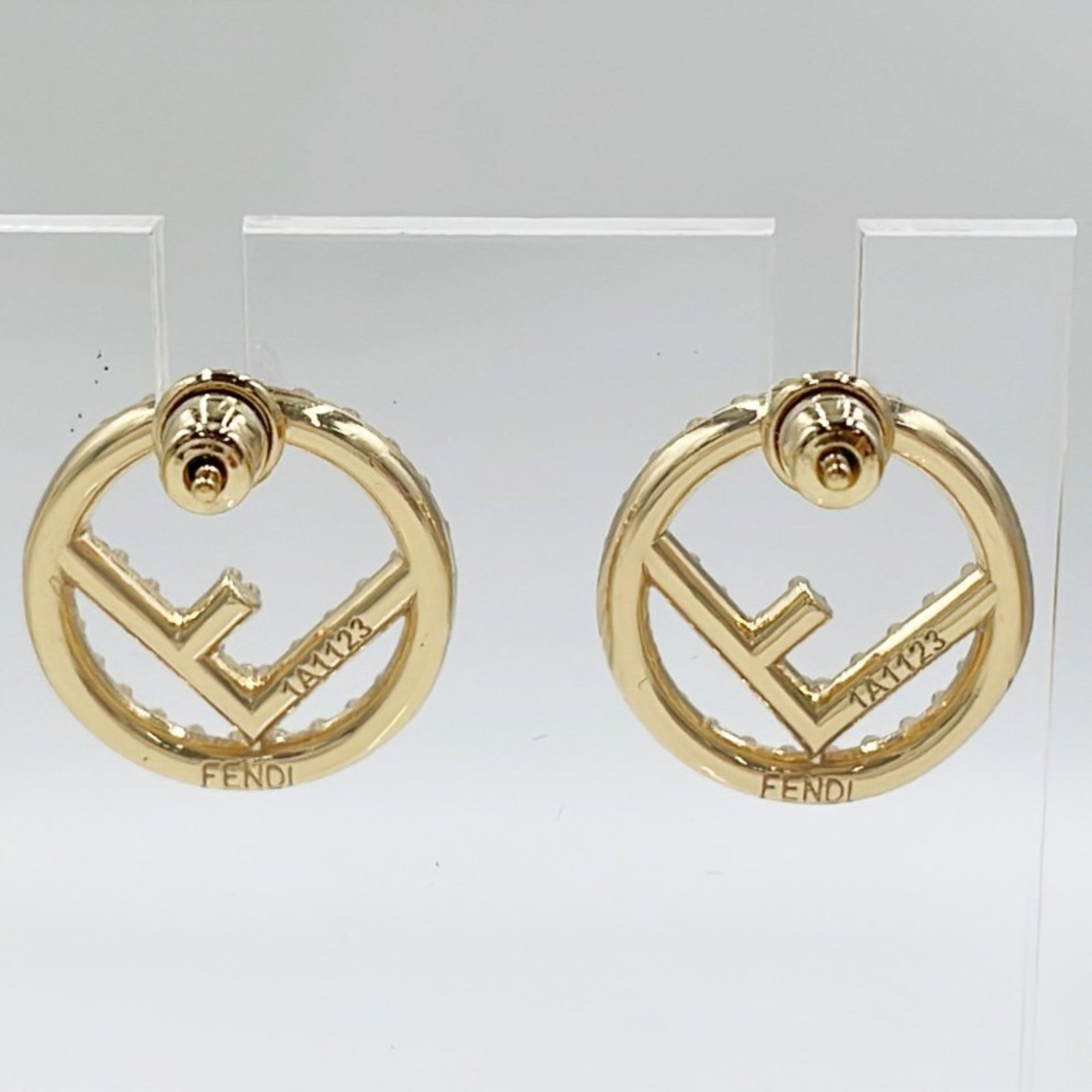 STUD EARRINGS BY FENDI - 3