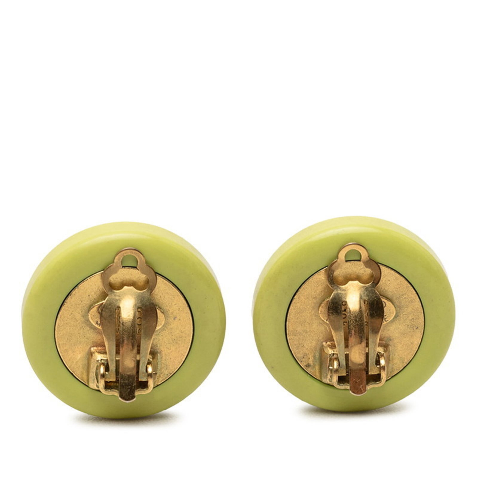 Clip earrings plastic from Chanel - 2