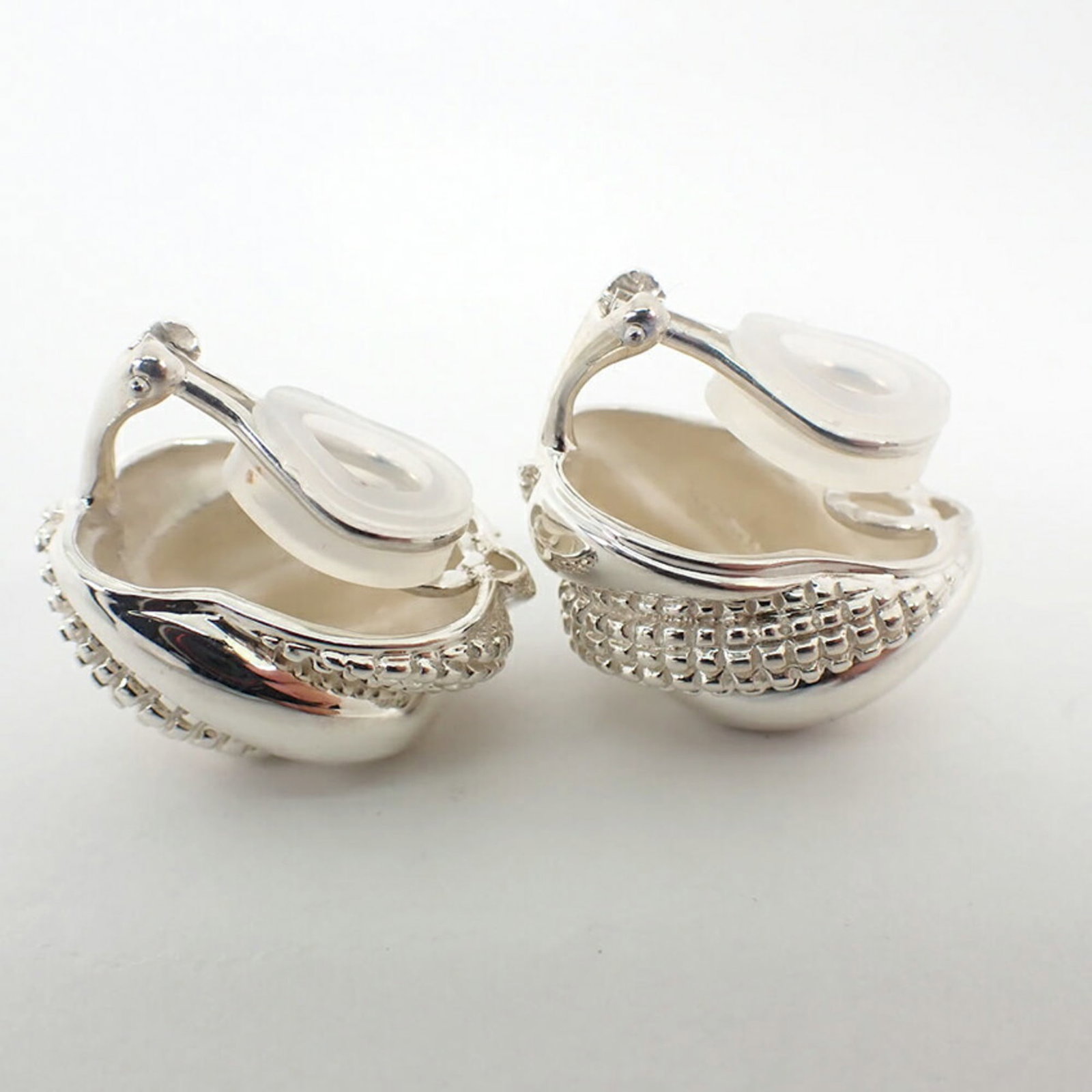Sterling Silver Clip Earrings Tiffany - 8