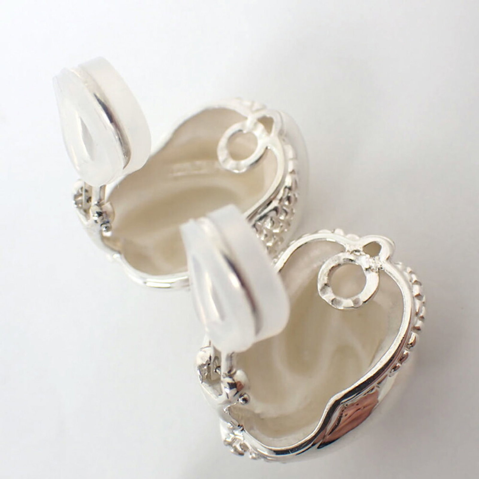 Sterling Silver Clip Earrings Tiffany - 9
