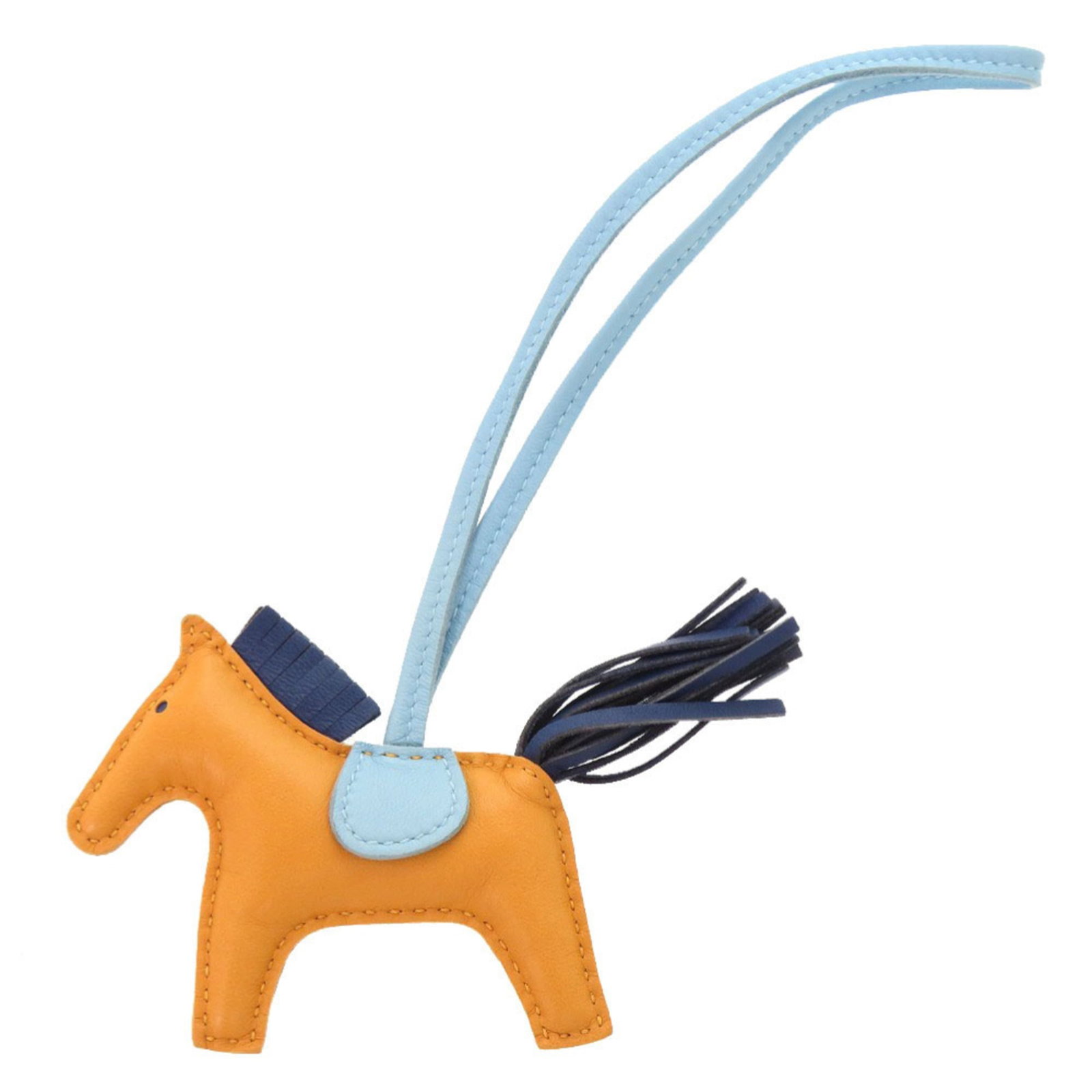 Hermes agneau handbag charm Milo: Hermes agneau handbag charm Milo Item Specifics: Brand: Hermes Country of Origin: France Type: Handbag charm Gender: Women,Men Material: Agneau Milo Color: Multi-color Size (HxWxD): 70.00mm x 90.00mm 