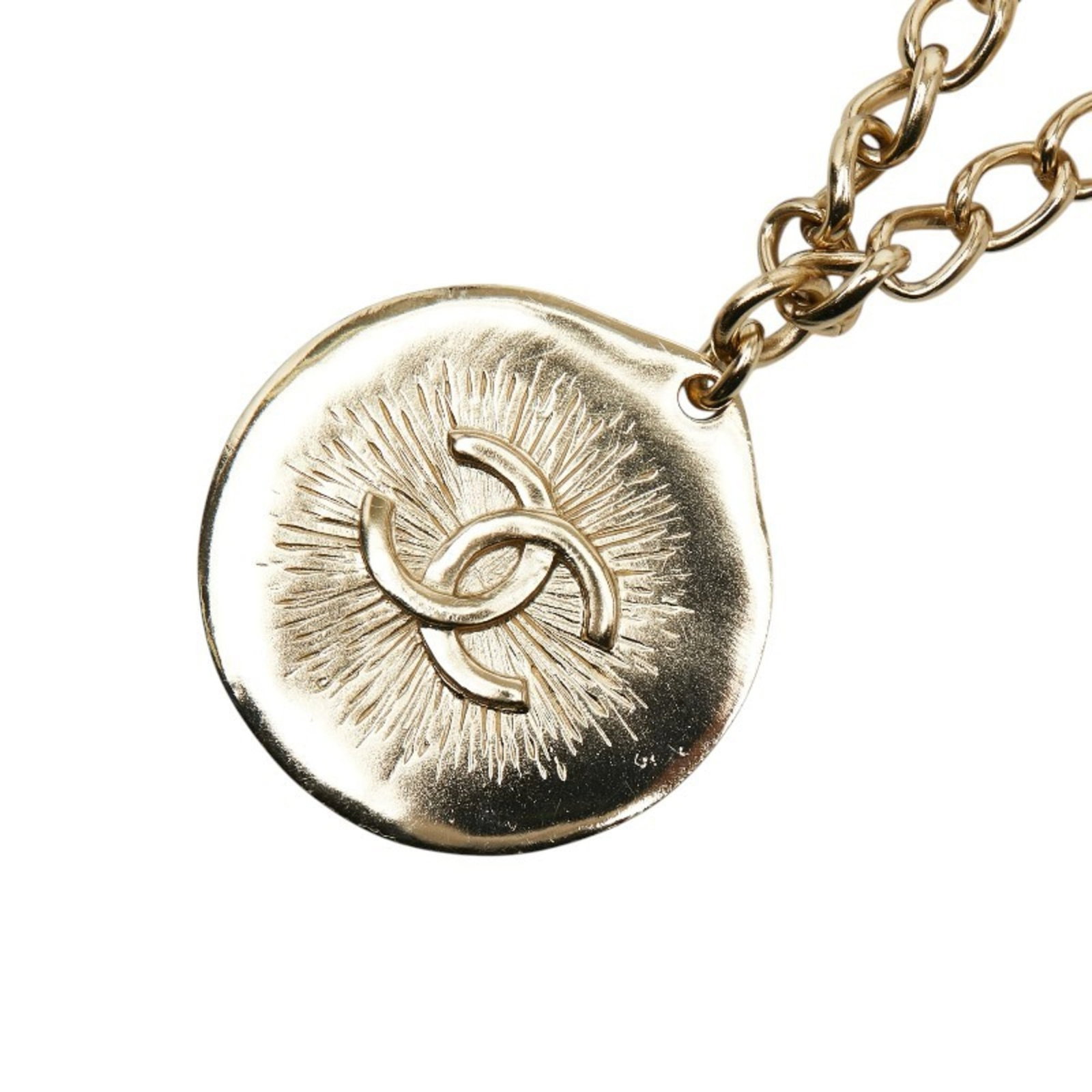 Coco Chanel Necklace Mark Chain Pendant In Gold Black Plated Leather Women: Coco Chanel Necklace Mark Chain Pendant In Gold Black Plated Leather Women The Coco Chanel Necklace Mark Chain Pendant in Gold Black Plated Leather features a sleek and sophisticated design, with a