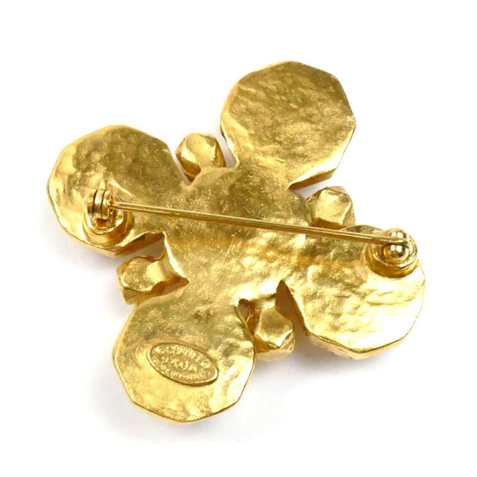 Metal Chanel Brooch - 2