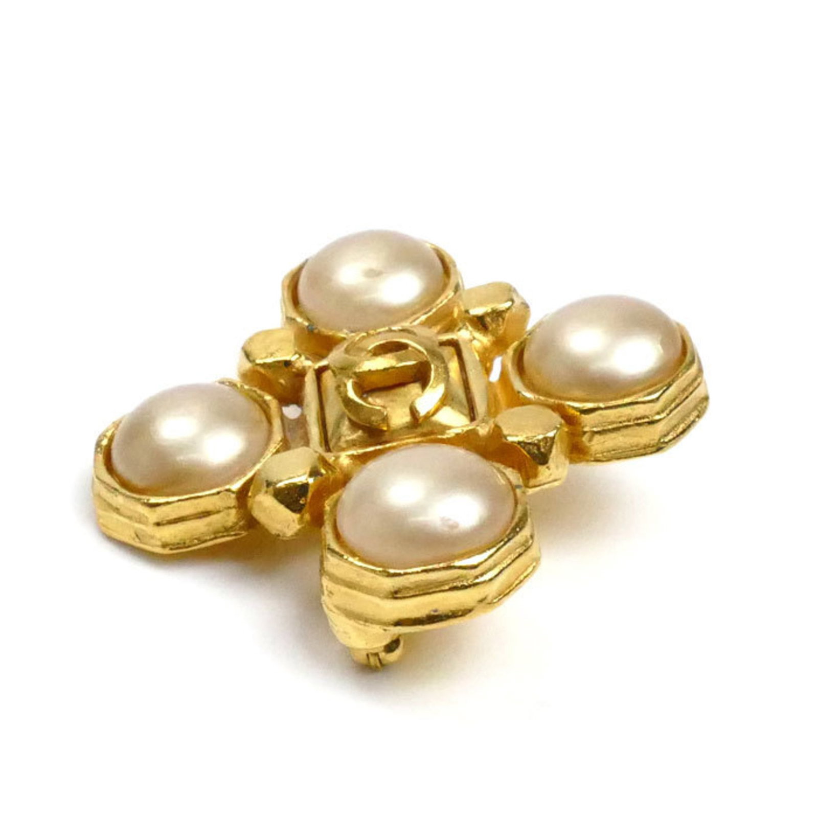 Metal Chanel Brooch - 3