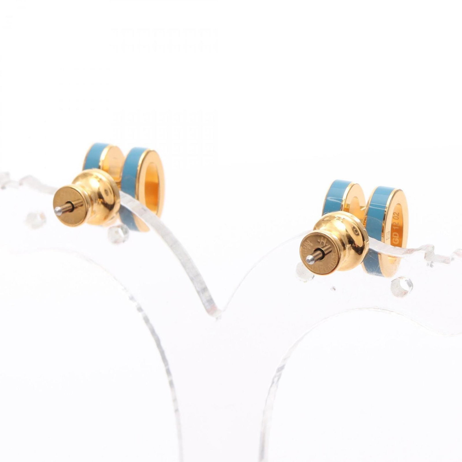 Hermes Stud Earrings Gold Plating - 2