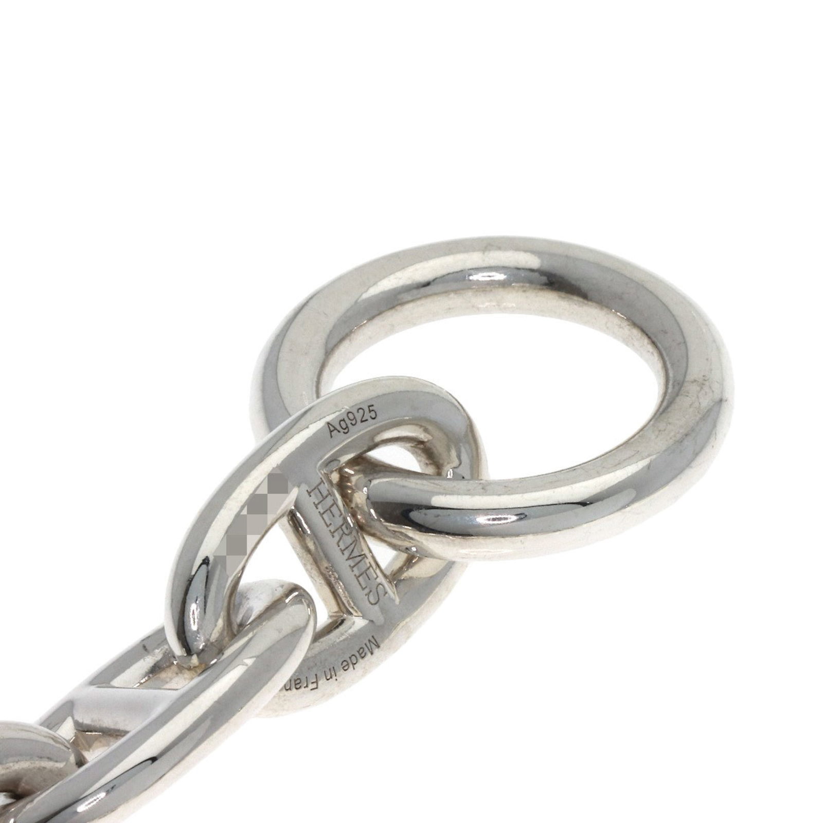Silver Charm Hermes Bracelet - 4