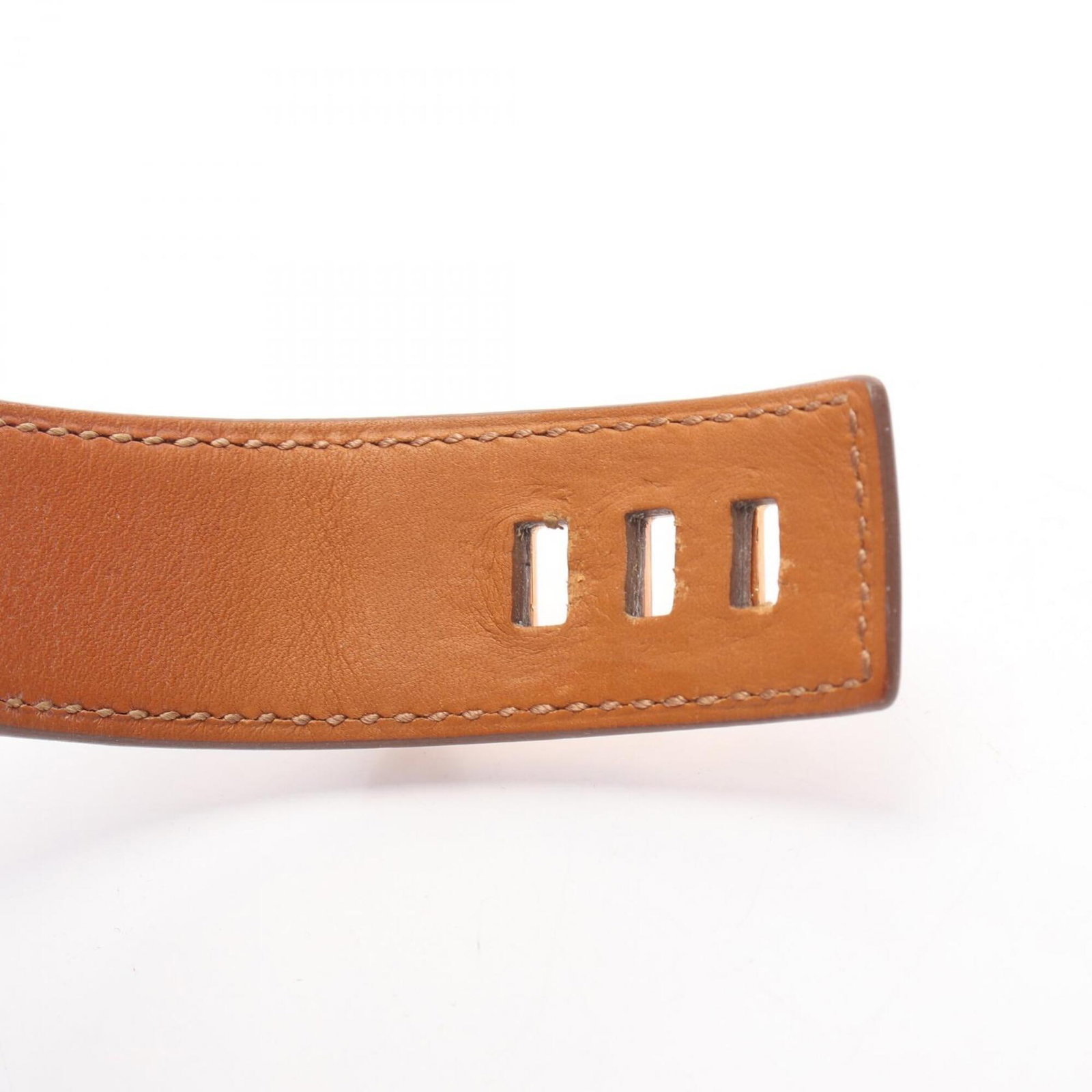 Hermes Bangle Gold Plating Leather - 7