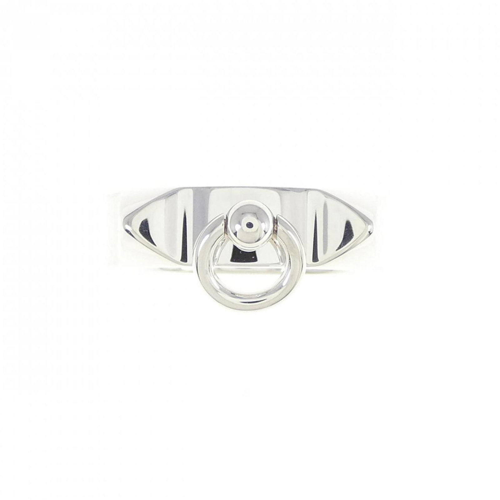 Silver Ring Band Hermes 925 - 2
