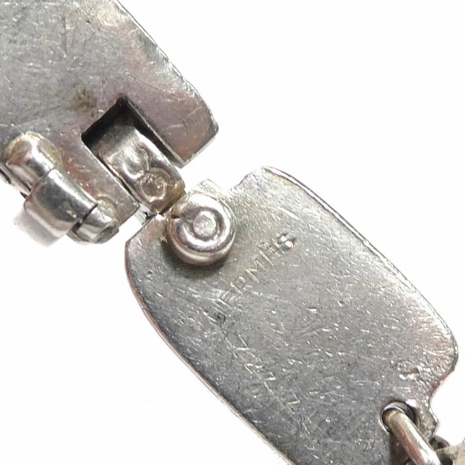Silver Charm Hermes Bracelet - 10