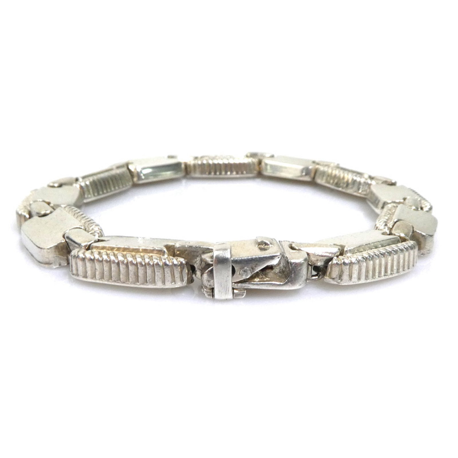 Silver Charm Hermes Bracelet - 4