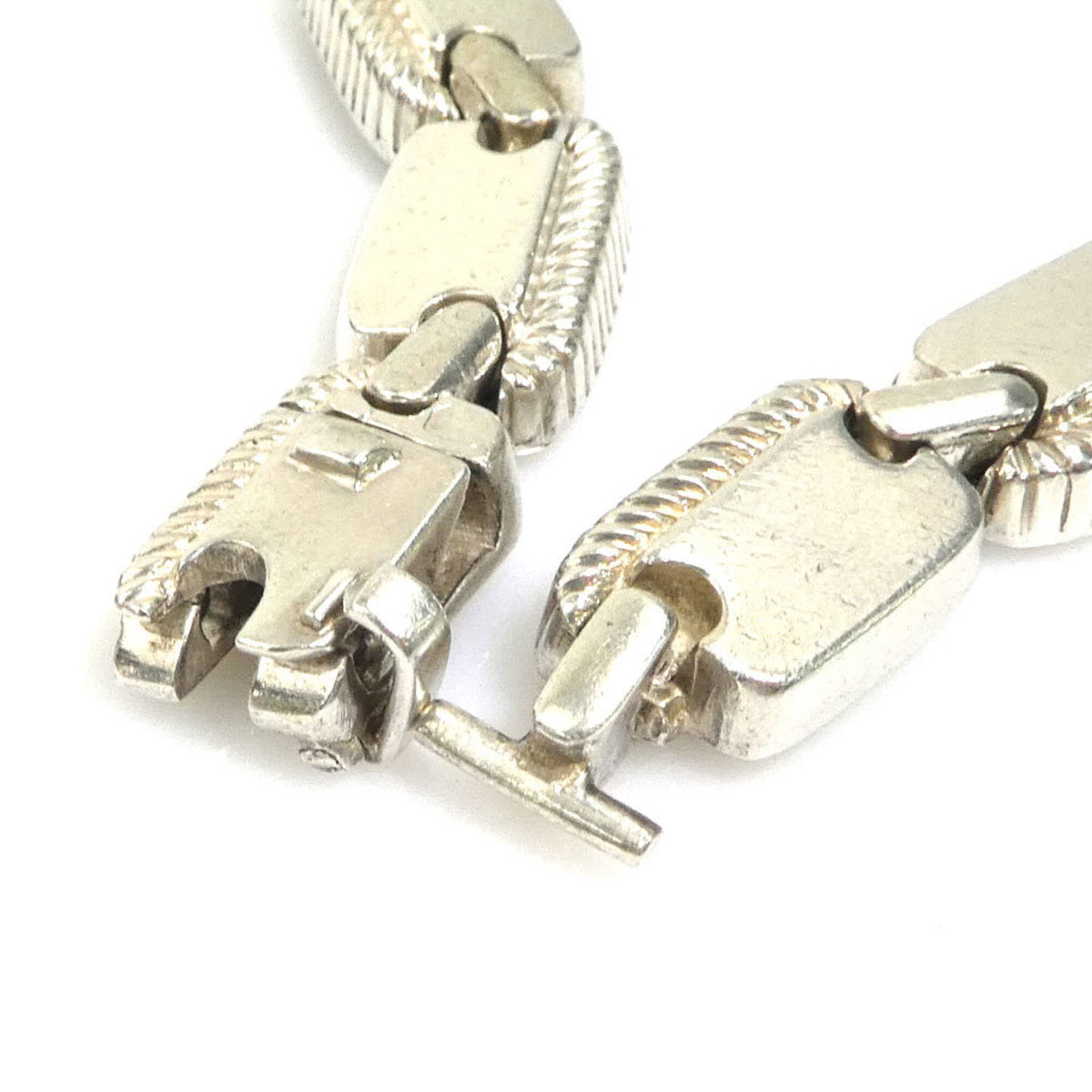 Silver Charm Hermes Bracelet - 7
