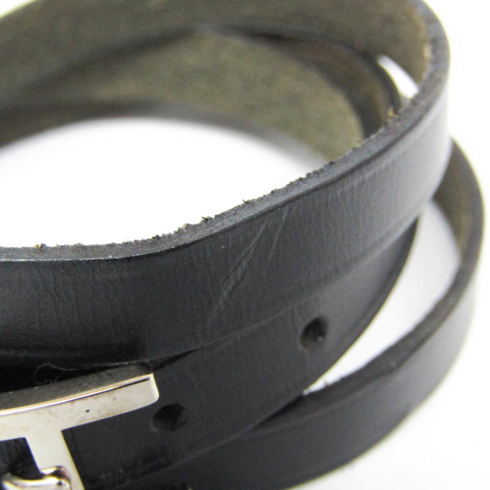 Leather metal bangle hermes - 7